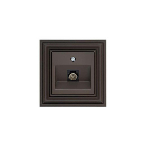 ТВ-розетка Liregus Retro коричневый омбре 29-032 ТВ-розетка Liregus Retro коричневый омбре 29-032