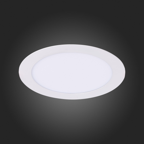 ST209.538.12 Св-к встр. Белый LED 1*12W 3000K 816Lm Ra80 110° IP20 D170xH8 90-265V Встраиваемые светильники фото 2