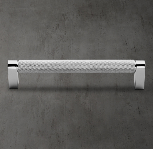 Ручка-скоба Lambeth Knurled L.15.2 Polished Chrome