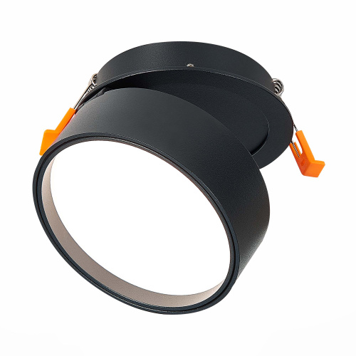 ST651.438.14 Встраиваемый поворотный светильник Черный LED 1*14W 3000K 1 100Lm Ra>90 120° IP20 D105x Встраиваемые светильники фото 4