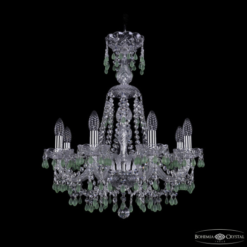 Люстра хрустальная 1410/8/195/XL-66 Ni V5001 Bohemia Ivele Crystal (Богемия Ивеле Кристалл)