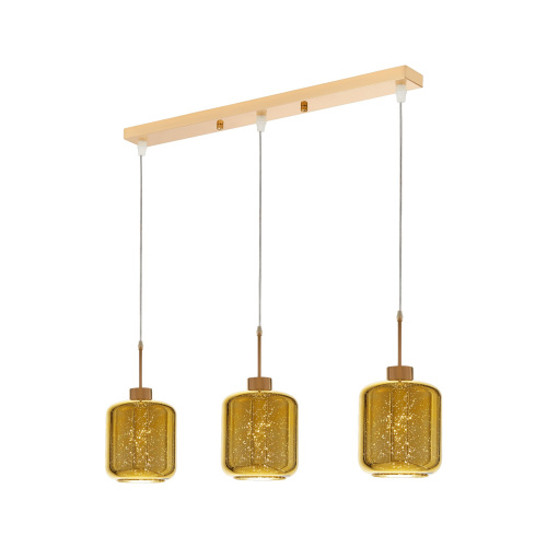 Подвесной светильник Lumina Deco Alacosmo LDP 6811-3 PR GD