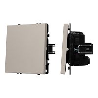 Механизм выключателя одноклавишный перекрёстный SWT-NOBE-MKX1-SFPL-CA (230V, 10A) Arlight 059428
