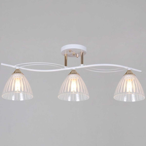 Потолочная люстра Reluce 73460-0.3-03 WH+FG Потолочная люстра Reluce 73460-0.3-03 WH+FG