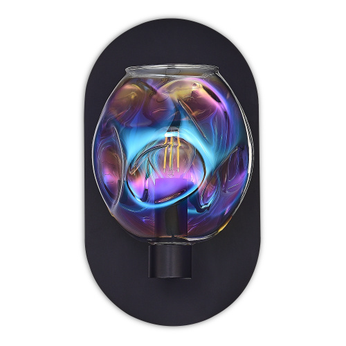 SL1188.401.01 Бра ST-Luce Черный/Радужный E14 1*40W IDESIA фото 4