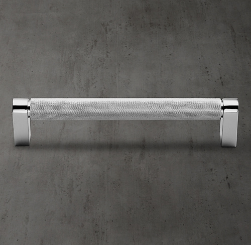 Ручка-скоба Lambeth Knurled L.20.3 Polished Chrome