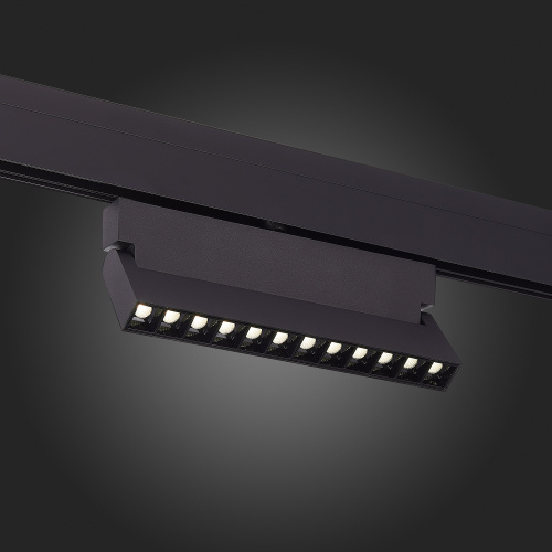 ST362.436.12 Магнитный трековый светильник Черный LED 1*12W 3000K 1 009Lm Ra>80 36° IP20 L219xW22xH1 SKYLINE 48 фото 3