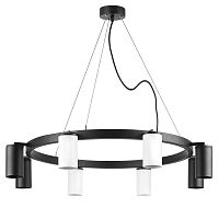 Комплект с подвесной люстрой Lightstar Rullo (571018+214436-4+214437-4) LR018364374