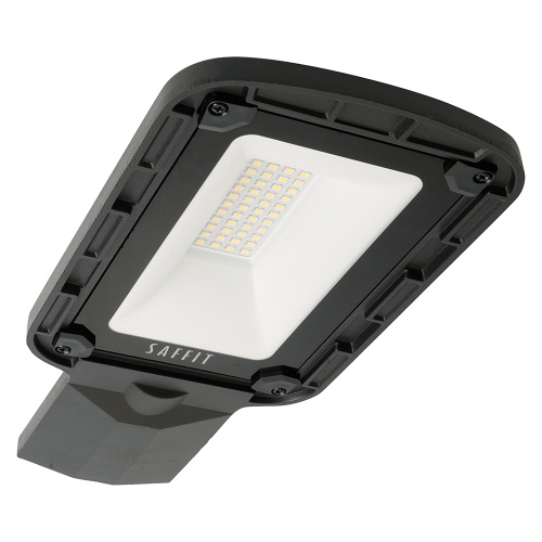 Светодиодный уличный консольный светильник SAFFIT SSL10-30 30W 5000K 230V, черный фото 8