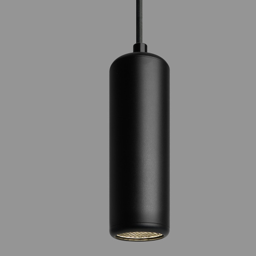 Светильник потолочный Feron ML1841 Barrel ECHO levitation MR16 35W, 230V, GU10, чёрный, с антибликовой сеточкой, на подвесе 1,2 м фото 3