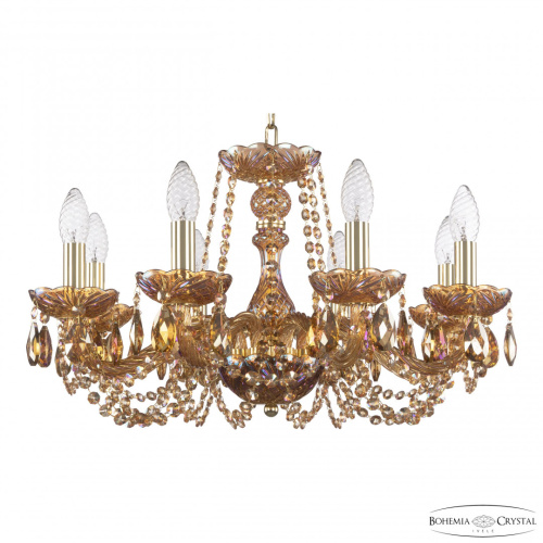 Люстра хрустальная 119/8/200 G M777 Bohemia Ivele Crystal (Богемия Ивеле Кристалл)