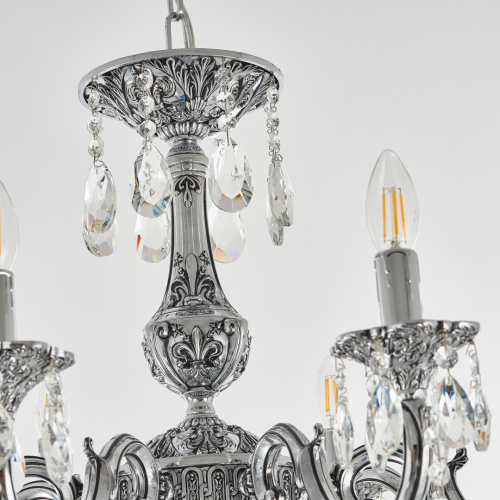Люстра с хрустальными подвесками AL78101/8/250 B NB Bohemia Ivele Crystal (Богемия Ивеле Кристалл) фото 2