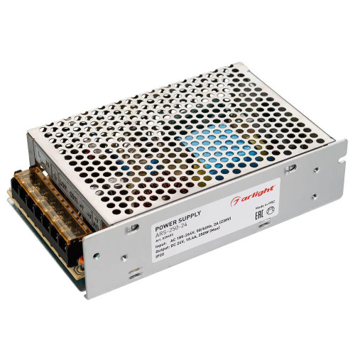Блок питания Arlight ARS-250 24V 250W IP20 10,4A 025403 Блок питания Arlight ARS-250 24V 250W IP20 10,4A 025403