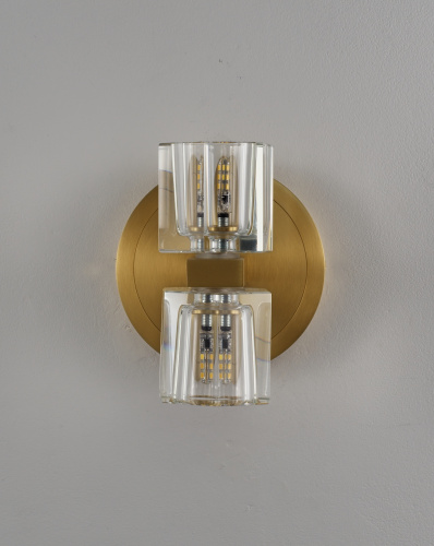 Светильник настенный Moderli V11016-2W Brass фото 8