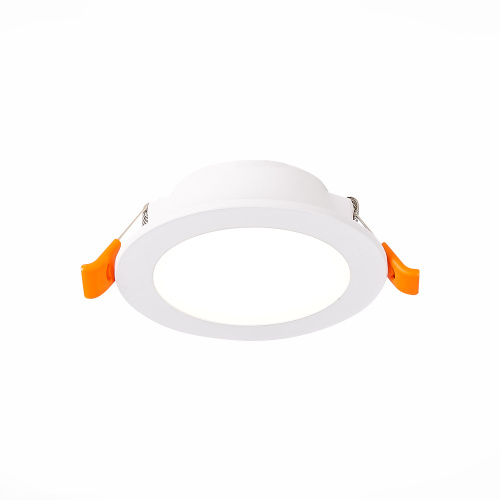 ST210.538.06 Св-к встр. Белый LED 1*6W 3000K 480Lm Ra80 110° IP20 D90xH30 220-240V Встраиваемые светильники фото 4