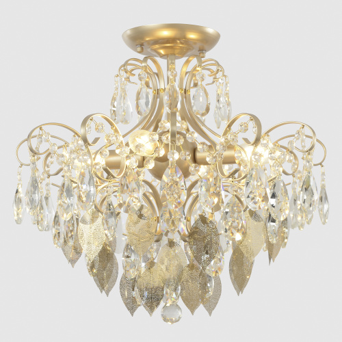 Светильник потолочный Crystal Lux ESMIRALDA PL4 GOLD фото 6