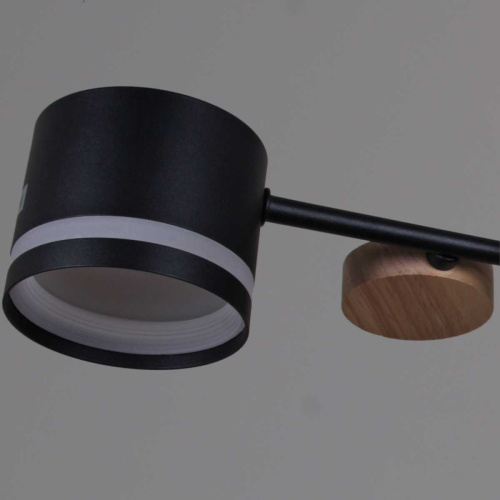 Люстра Reluce 68730-0.3-08 GX53 BK+WOOD фото 2