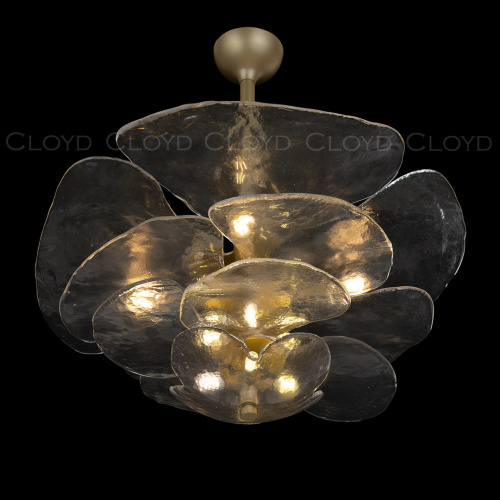 Люстра Cloyd ASPASIA C12 / Ø67 см - латунь светл. (арт.11654) фото 5