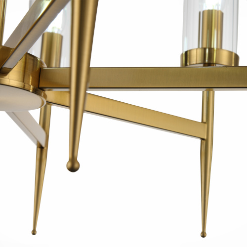 SL1159.303.07 Люстра подвесная ST-Luce Латунь/Латунь, Прозрачный E14 7*60W ACAZIO фото 2