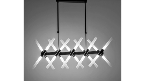 Подвесной светильник Lumina Deco Alford LDP 6036-20 BK фото 2