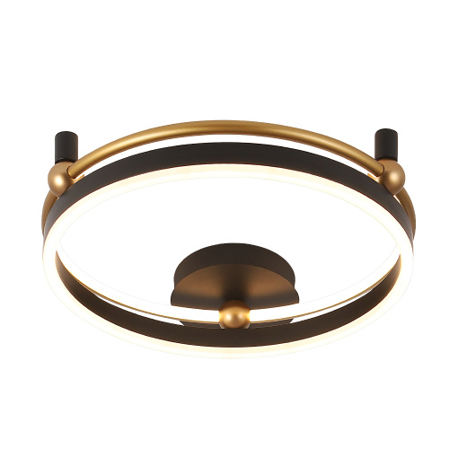 Светильник потолочный Crystal Lux FERNANDO PL48W LED BLACK/GOLD фото 4