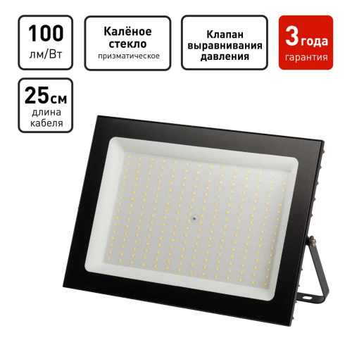 Прожектор светодиодный уличный ЭРА PRO LPR-062-0-65K-200 Б0064695 фото 3