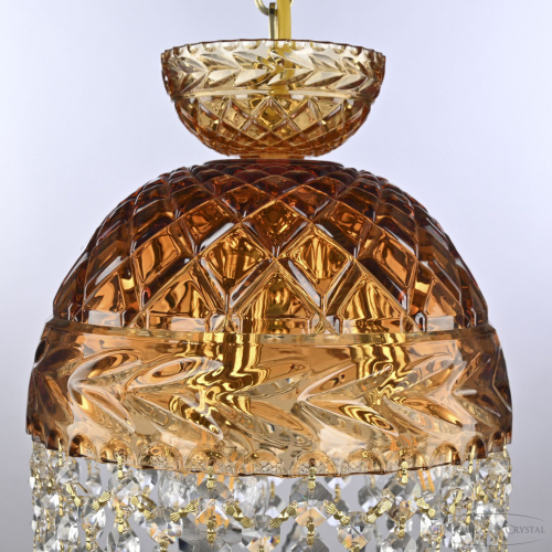 Подвесной светильник 5478/22 G Amber/M-1F Leafs Bohemia Ivele Crystal (Богемия Ивеле Кристалл) фото 3 Подвесной светильник 5478/22 G Amber/M-1F Leafs Bohemia Ivele Crystal (Богемия Ивеле Кристалл) фото 3