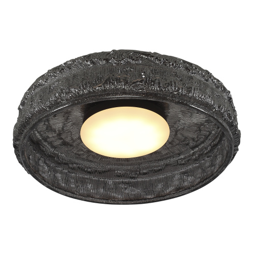 SL6143.412.01 Светильник потолочный ST-Luce черный/дымчатый LED 1*15W 4000K ANTIKE фото 3