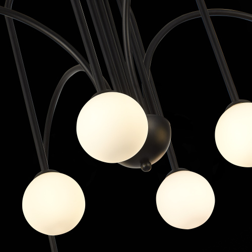 SL1204.402.08 Люстра потолочная ST-Luce Черный/Белый G9 8*5W JINETO фото 8