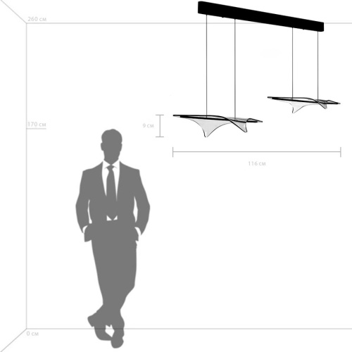 Подвесная светодиодная люстра Lightstar Varese 731323 фото 2