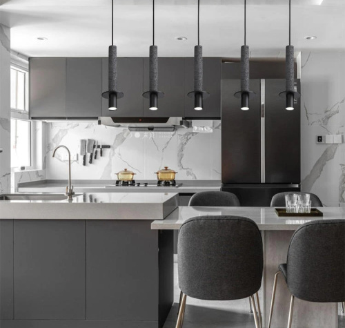 Подвесной светильник 10704P black/grey фото 3