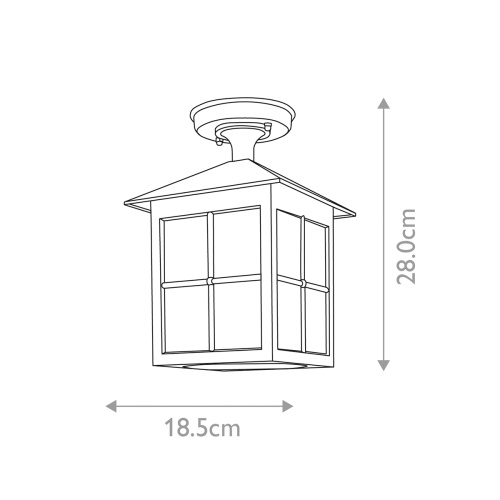 Подвесной фонарь Elstead Exterior, Арт. BL18A-BLACK фото 2