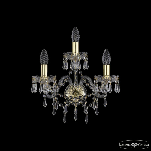 Бра хрустальные 1403B/2+1/160 G