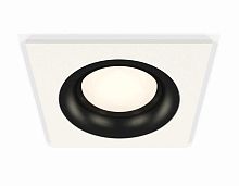 Комплект встраиваемого светильника Ambrella light Techno Spot XC7631002 SWH/PBK белый песок/черный полированный (C7631, N7011)