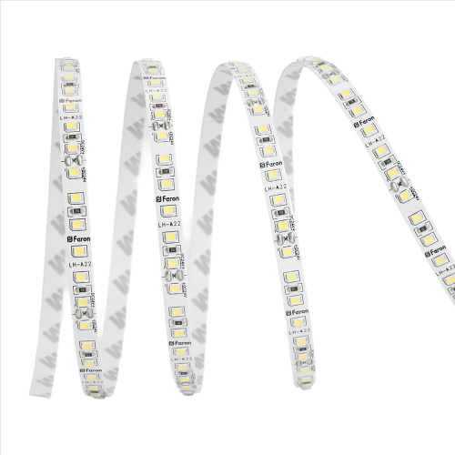 Светодиодная LED лента Feron LS501, 120SMD(2835)/м 11Вт/м 24V 30000*8*1.22мм 3000К 30м IP20 фото 8