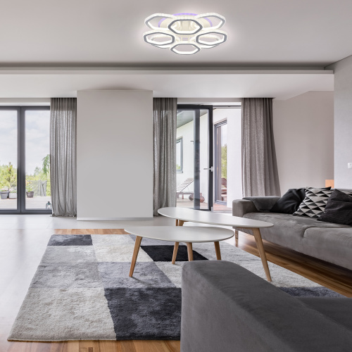 Потолочный светильник Escada 10263/8 LED*201+8W White фото 4