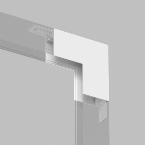 TR2108-WH Угол стена-потолок накладной SMART, белый фото 4