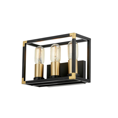 Бра Lumina Deco Waldorf LDW 1140-3 BK+MD фото 2