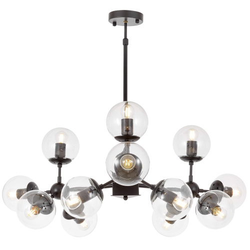 Подвесной светильник Lumina Deco Zodiak LDP 160-12 BK+PR