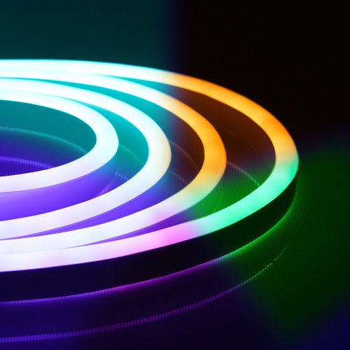 Cветодиодная LED лента Feron LS720 неоновая, 72SMD(5050)/м 8Вт/м 5м 220V RGB IP65 Cветодиодная LED лента Feron LS720 неоновая, 72SMD(5050)/м 8Вт/м 5м 220V RGB IP65