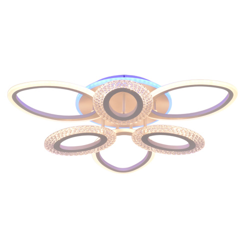 Потолочный светильник Escada 10275/6 LED*64W White APP фото 3