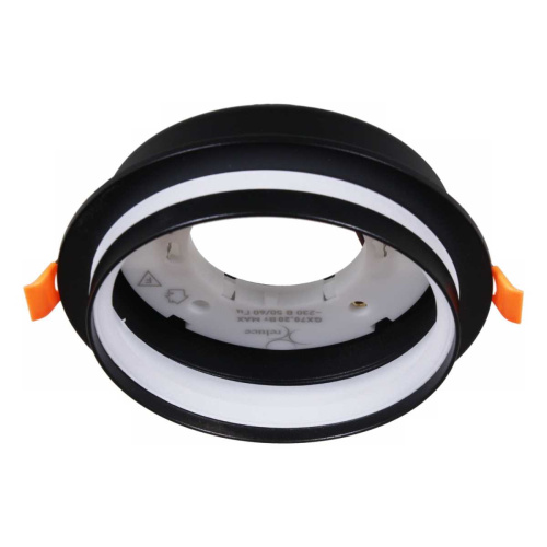 Встраиваемый светильник Reluce Technical 70002-9.0-001RLD GX70 BK фото 4