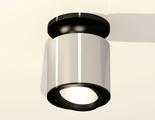 Комплект накладного светильника Ambrella light Techno Spot XS7405020 PSL/PBK серебро полированное/черный полированный (N7926, C7405, N7002) фото 2