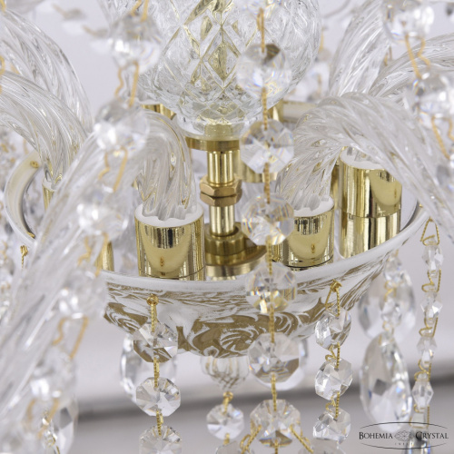Люстра с хрустальными подвесками AL16313/8/240 WMG Bohemia Ivele Crystal (Богемия Ивеле Кристалл) фото 3