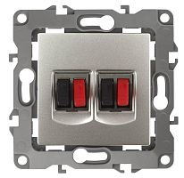 Аудиорозетка двойная ЭРА 12 12-3112-15 Б0027470