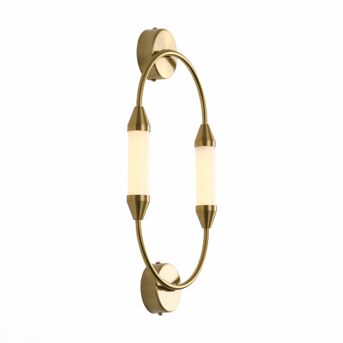 SL6004.301.02 Бра ST-Luce Латунь/Белый LED 2*4W 3000K OLBIA фото 3