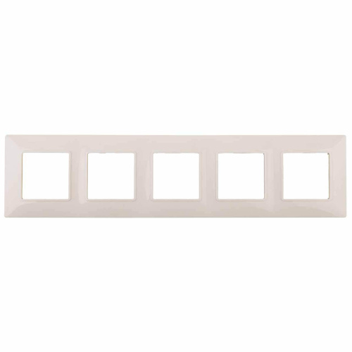 Рамка 5-постовая ЭРА Elegance 14-5005-02 Б0034406