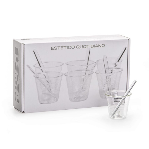 Стакан Estetico Quotidiano Coffe set of 6 фото 4