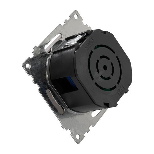 Выключатель диммирующий TRIAC(механизм), STEKKER GLS10-7106-03, 250V, 500W, серия Катрин, серебро фото 7