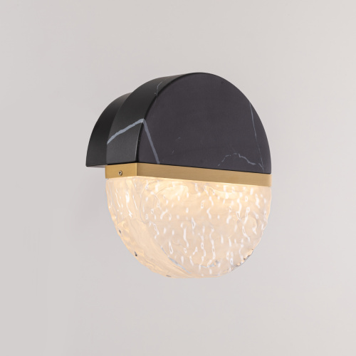 Настенный светильник MB25030008-1A brass/black фото 2